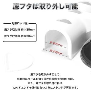 ロッドホルダー 吸盤 2本 ロッドスタンド ク...の詳細画像3