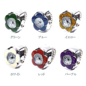 時計 指輪型 リング ウォッチ フリーサイズ ...の詳細画像4