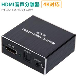 音声分離器 HDMI 4K対応 4K30Hz オーディオ 分配｜goodsland