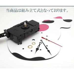 時計 壁掛け 猫 振り子 穴あけ必要 アナログ...の詳細画像2
