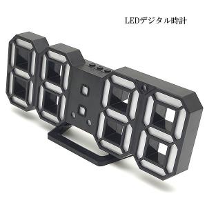 デジタル時計 LED デジタル時計 壁掛け時計 置き時計