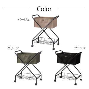 バスケット ワゴン 折りたたみ フォールディン...の詳細画像4