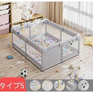 ベビーサークル 大型7サイズ メッシュ 大きい...の詳細画像5