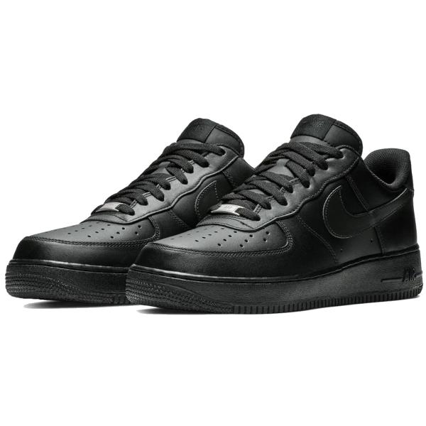 ナイキ エアフォース1 ロー ブラック NIKE AIR FORCE 1 07 LOW BLACK ...