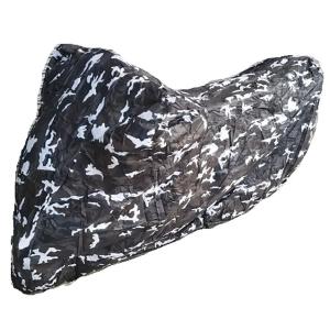 カモフラージュ　バイクカバー　迷彩グレー　３Ｌサイズ