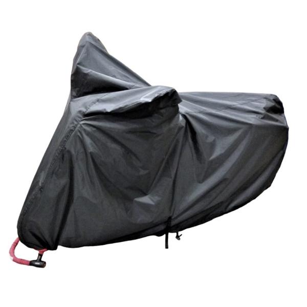 ブラックバイクカバー　４Ｌサイズ　厚手生地ポリエステルオックス使用