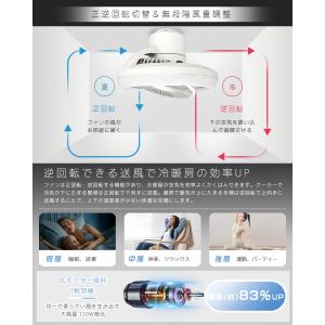シーリングファンライト LED ファン付き照明...の詳細画像4