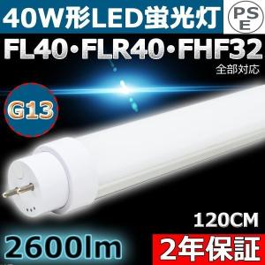 【24本セット】工事不要形 LED蛍光灯 40w形 直管led蛍光灯 120cm グロー式 インバーター式 ラピッド式 FL40 FLR40 FHF32 40W型 直管 LED 直管型 G13回転 T10