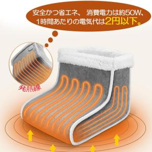 フットウォーマー 足温器 電気足温器 コンセン...の詳細画像2