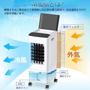 冷風機 強力 扇風機 サーキュレーター 羽なし...の詳細画像3