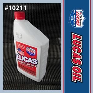 LUCAS OIL ルーカスオイル SAE 0W-40 MOTOR OIL LUCAS SYNTHE...