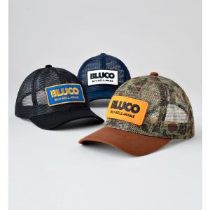 BLUCO ブルコ 1408 FULL MESH CAP フルメッシュキャップ BLK/NVY/CAM-BRN/GRY-BLK 帽子｜goodstandard1998