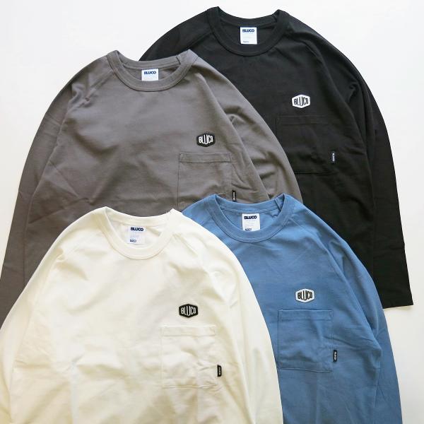 30％OFF!!　BLUCO 151-12-009 RAGLAN L/S TEE - HEX - ラ...
