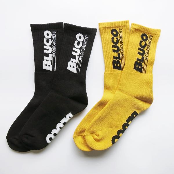 BLUCO 153-55-001 2PACK SOX -LOGO- 2パック ソックス ロゴ 1co...