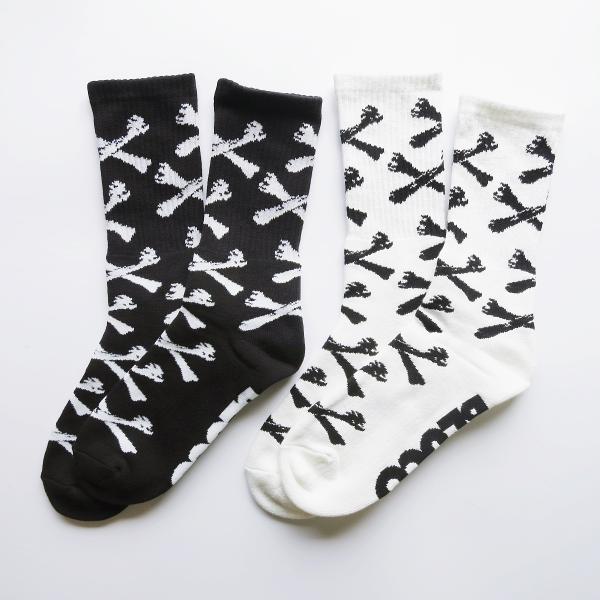 BLUCO 153-55-005 2PACK SOX -BONE- 2パック ソックス ボーン 1c...