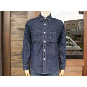 UES（ウエス） 500954 WORK SHIRT ワークシャツ WABASH STRIPE