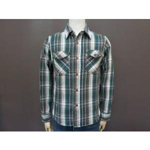 UES（ウエス） 500954 WORK SHIRT ワークシャツ WABASH STRIPE