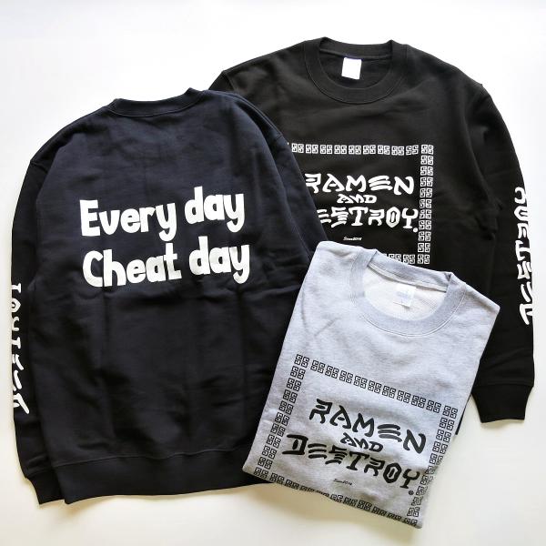 RAMEN &amp; DESTROY ラーメン＆デストロイ ORIGINAL CREW NECK オリジナ...
