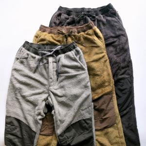 UNCROWD アンクラウド UC-505-022 MILITARY FLEECE PANTS ミリタリーフリースパンツ BLK/OLV/SLT BLUCO ブルコ