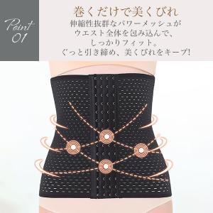 コルセット ダイエット ウエストニッパー くび...の詳細画像3