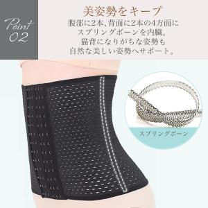 コルセット ダイエット ウエストニッパー くび...の詳細画像4