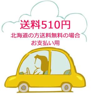 送料510円 北海道の方送料無料の場合お支払い用｜goodstown