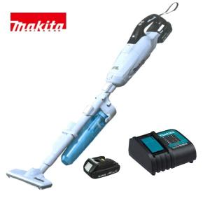 当店だけ！バッテリー充電器も1年保証! マキタ コードレス掃除機 18V サイクロン 軽量バッテリー 静音充電器 オリジナルセット CL282FDFCW (軽量・静音ver)