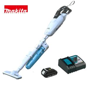 当店だけ！バッテリー充電器も1年保証! マキタ コードレス掃除機 18V サイクロン 軽量バッテリー 急速充電器 オリジナルセット CL282FDFCW (軽量・急速ver)
