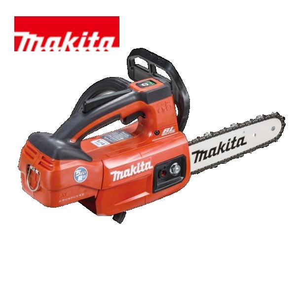 マキタ 18V 充電式チェンソー MUC204DZR 赤 ガイドバー 200mm 25AP 切断機 ...