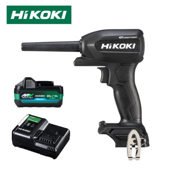 HiKOKI RA18DA(NNBL) 18V コードレス エアダスタ オリジナルセット バッテリー...