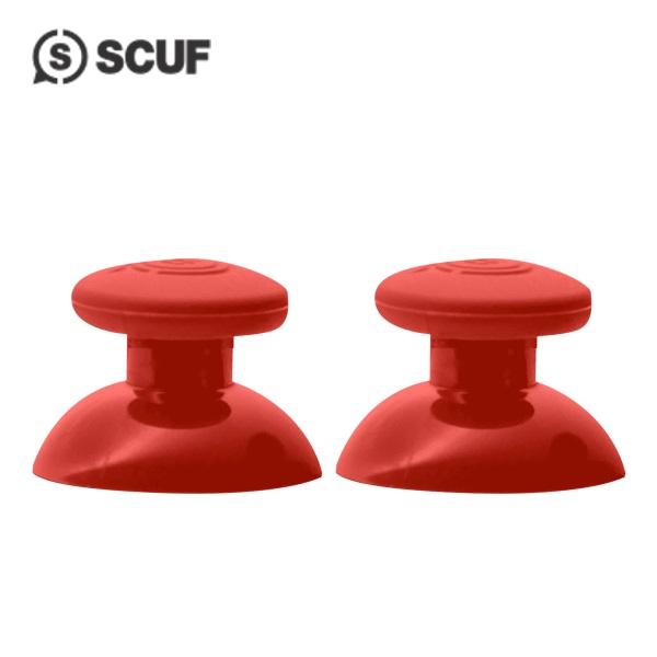 当店だけの安心保証！SCUF スカフ 交換用 凸型 標準スティック 赤 RED Dome型 IMPA...