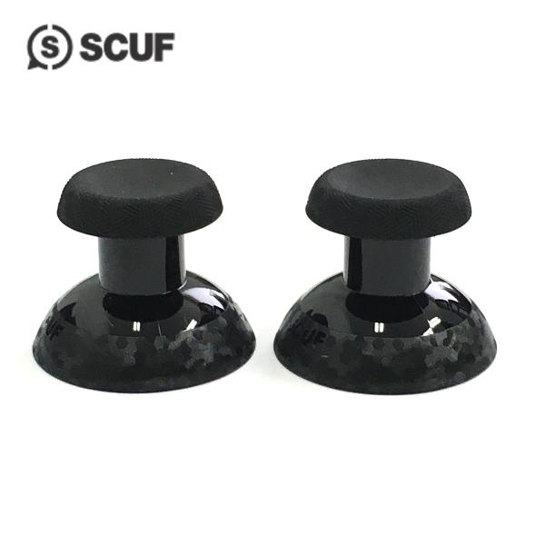 当店だけの安心保証！SCUF スカフ 交換用 凹型 ロング スティック 黒 Concave型 LON...