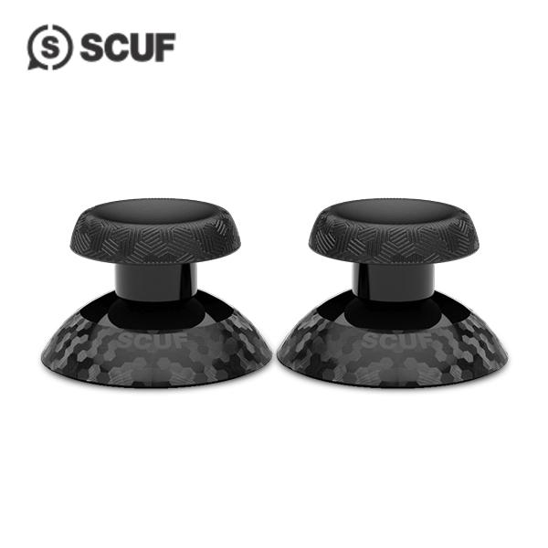 当店だけの安心保証！SCUF スカフ 交換用 凹型 標準スティック 黒 Concave型 REFLE...