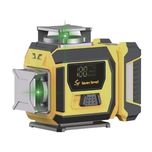 レーザー墨出し器 【メーカー1年保証】3D 12ライン 上水平 高精度 SHLL-2612HG 精品...