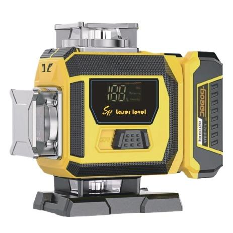 レーザー墨出し器 【メーカー1年保証】4D 16ライン 高精度 全周水平 SHLL-2616HLG ...