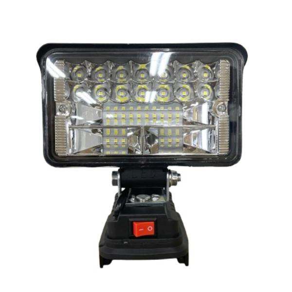 充電式 LEDワークライト 18V 14V フラッドライト 48W 磁石式 コードレス作業灯 LED...