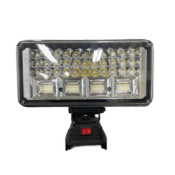 充電式 LEDワークライト 18V 14V フラッドライト 90W 磁石式 コードレス作業灯 LED...