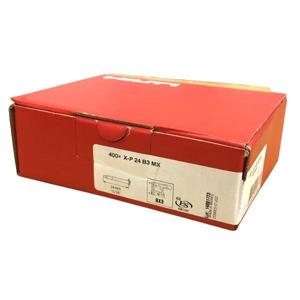 HILTI ヒルティ BX 3用ピン (連発) X-P 24 B3 MX (400本) 24mm