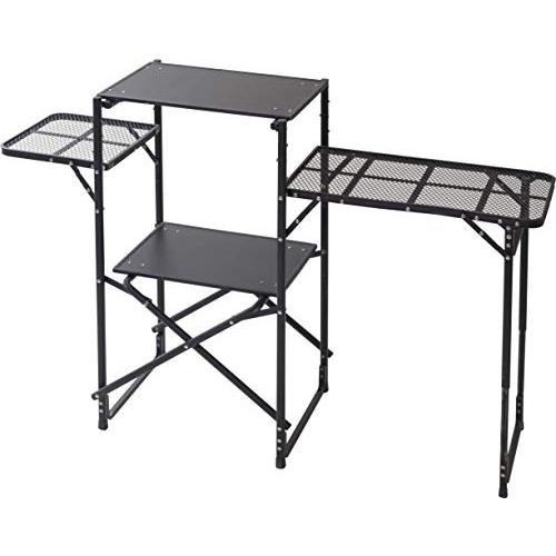 山善(YAMAZEN) キャンパーズコレクション タフライトスタンド TLS-150(MBK)