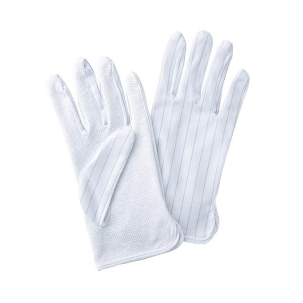 サンワサプライ TK-SE12L 静電気から電子機器を守る滑り止め付き静電防止手袋 Lサイズ