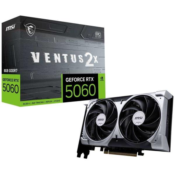 MSI GeForce RTX 5060 8G VENTUS 2X OC NVIDIA GeForc...