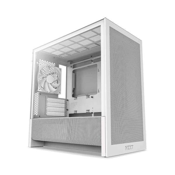 NZXT H3 Flow (2025) White 高エアフローMicroATXケース「H3 Flo...