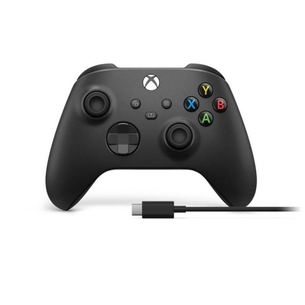 Microsoft Xbox ワイヤレス コントローラー + USB-C ケーブル Xbox ワイヤ...