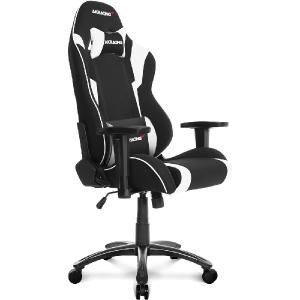 お取り寄せ【Gaming Goods】 AKRacing Wolf Gaming Chair (White) AKR-WOLF-WHITE 肌触りと通気性の良いファブリック(布地)を使用