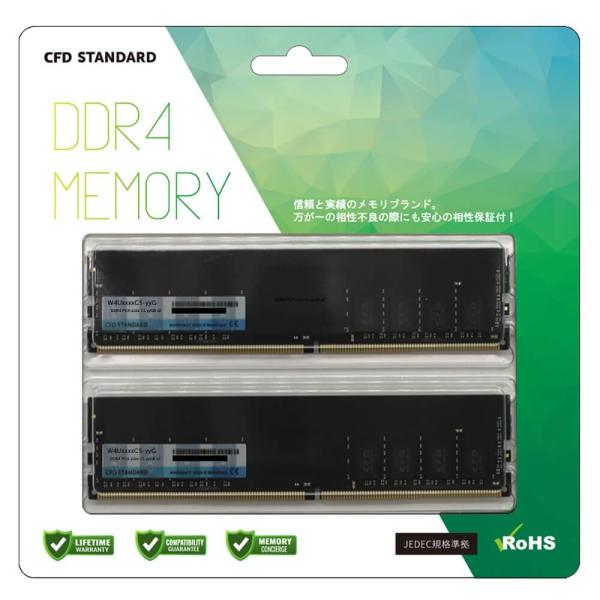 CFD W4U3200CS-8G DDR4-3200MHz動作 16GB(8GB×2) CL22-2...