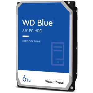 Western Digital WD60EZAX デスクトップ向け 3.5インチ 内蔵HDD 6TB 5400 rpm 256MBキャッシュ SATA WD60EZAX｜goodwill