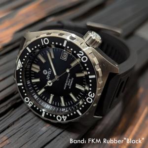 LV1 2NDFBKAR-1BK19 日本製 自社組立の腕時計 20気圧防水 自動巻き SEIKOグループ TMI NH36 サファイア風防 腕時計 LEVEL7