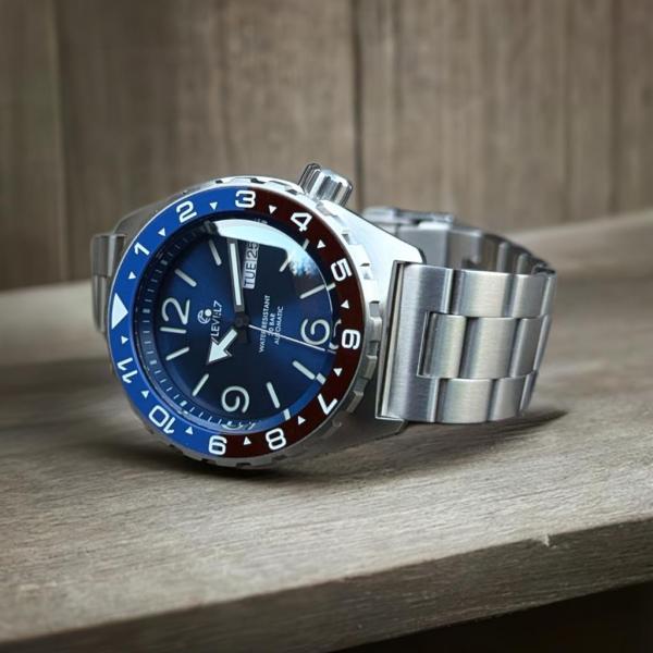 LV1 ARFBL-PEP12H 日本製 自社組立の腕時計 20気圧防水 自動巻き SEIKOグルー...