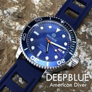 DEEP BLUE（ディープブルー）ダイバーズウォッチ MASTER 1000 44MM 330M/30気圧防水 SEIKO 自動巻きムーブメント ブルーパールダイアル MA1000BLUEMOP 腕時計｜goody-online