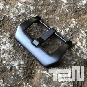 22mm TAIKONAUT 尾錠 バックル-002X パネライ用ベルトに : 時計ベルト